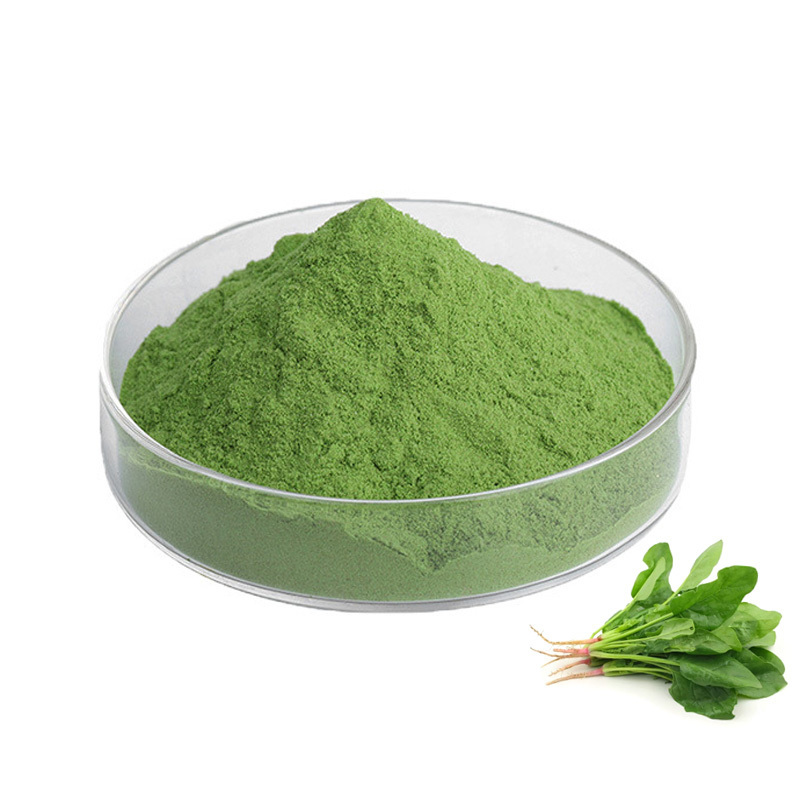 Factory Supply Spinach Powder Organic Green Dehydrated Spinach Powder