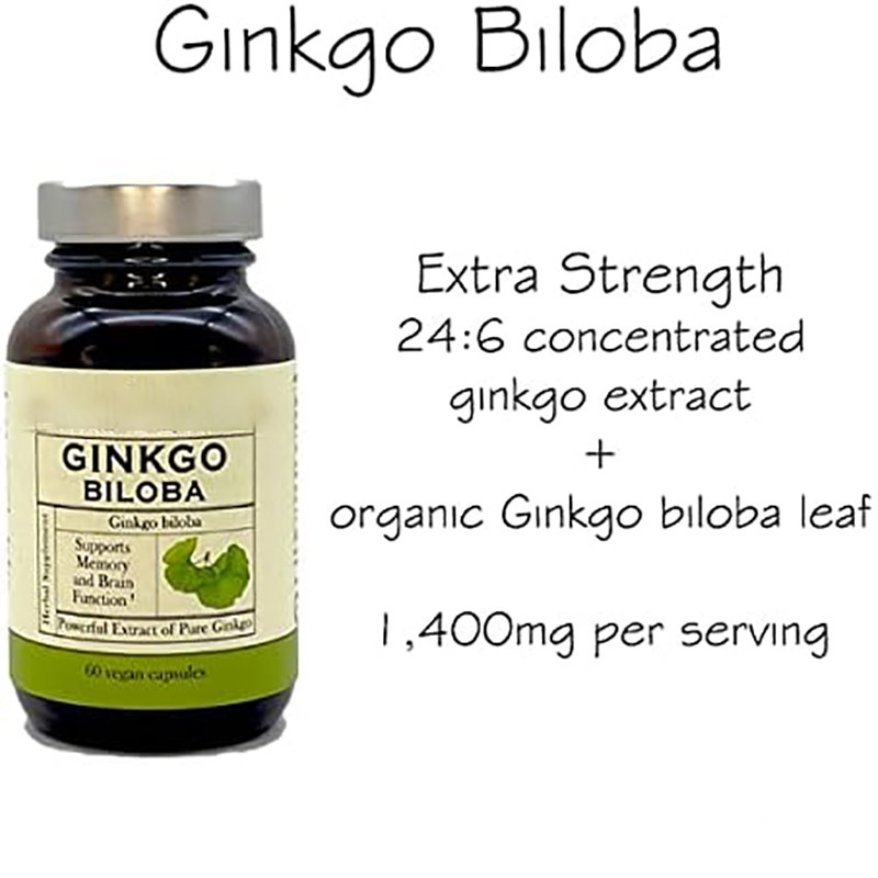 OEM Private Label Ginkgo Biloba Capsules Ginkgo Biloba Extract Powder Capsule