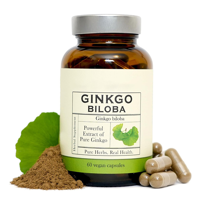 OEM Private Label Ginkgo Biloba Capsules Ginkgo Biloba Extract Powder Capsule