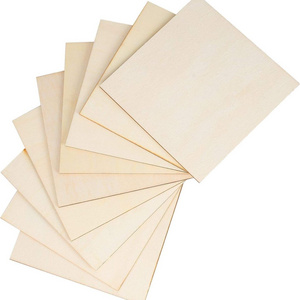 Custom DIY Laser Engraving Blanks 6x6 Inch Wood Squares Unfinished Basswood Plywood Wooden Sheets