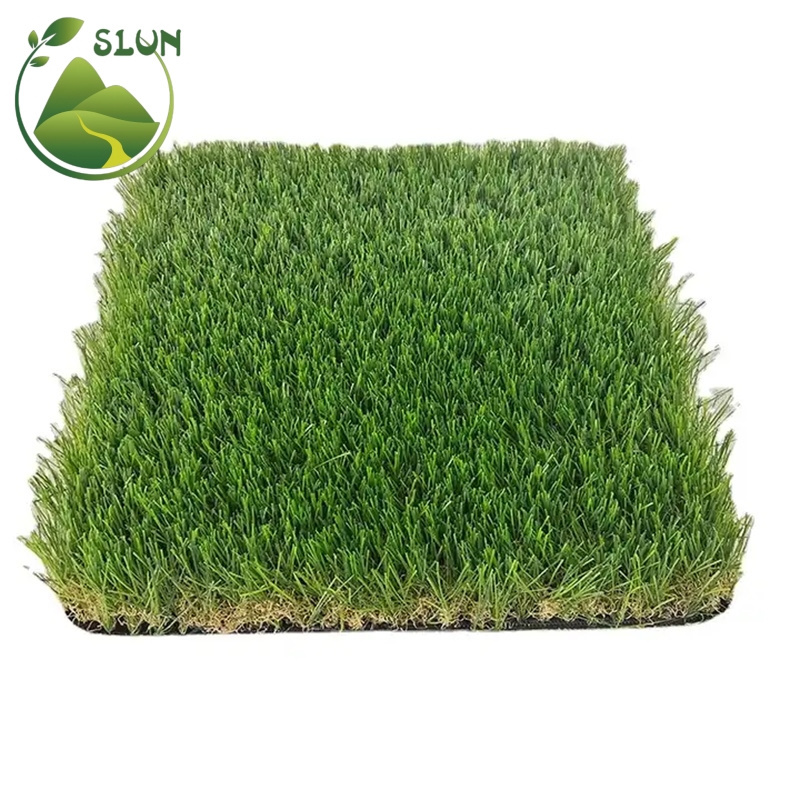 Factory High Density Green Turf Artificial Grass Turf Landscaping, manufacture garden artificial grass