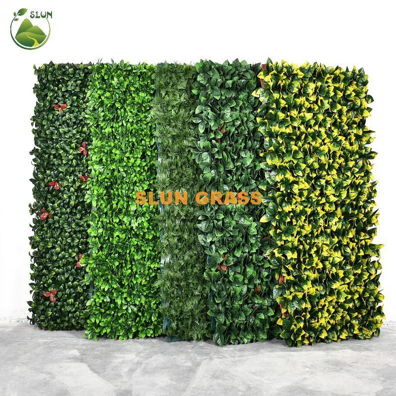 Artificial Plant Wall Panelsvinyl Plastic fence panels 8ft  bamboo dog Fence Garden