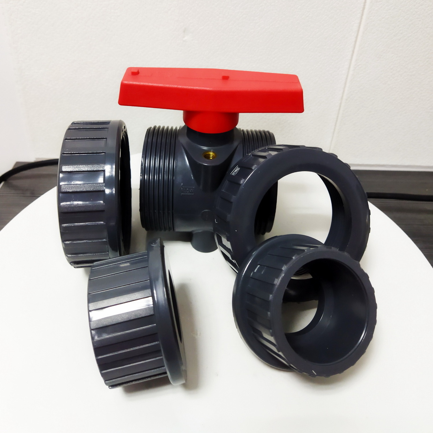 1/2 3/4 1 1-1/4 1-1/2 2 2-1/2 3 4 inch  irrigation plastic PPR UPVC CPVC PPH PVDF manual ball valve