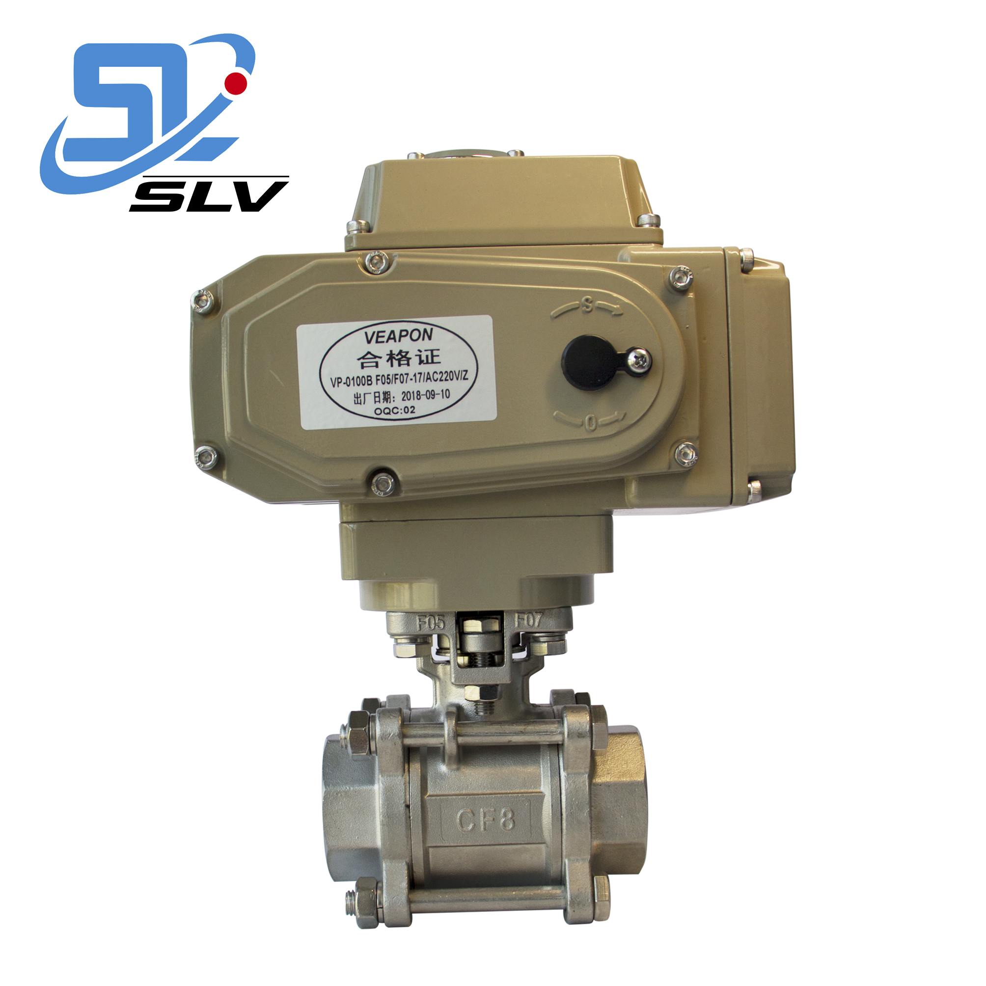 Motorized Electric Control SUS316 304 Threaded Ball Valve