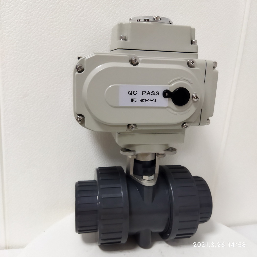 Best selling 4-20ma proportional flow electric Electro motor drive control ball valve