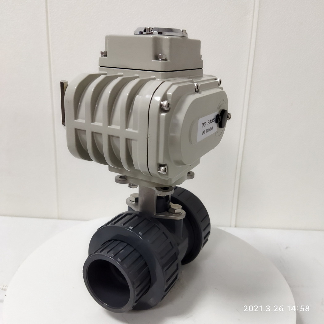 Best selling 4-20ma proportional flow electric Electro motor drive control ball valve