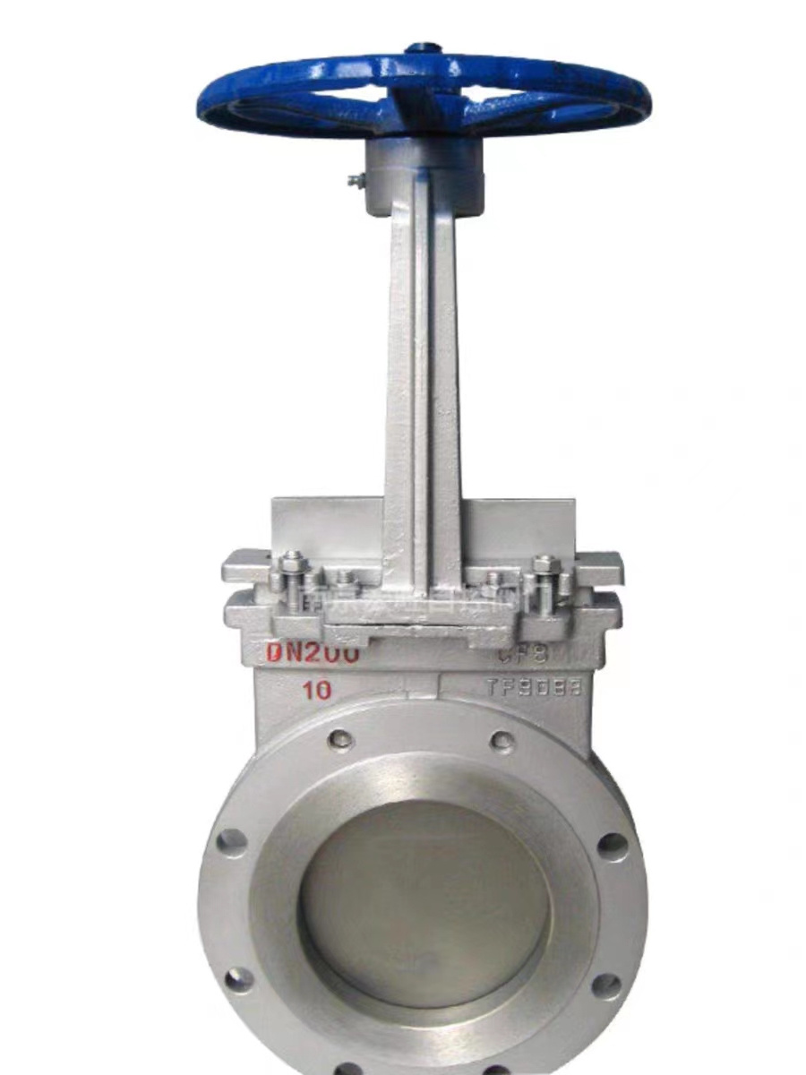 Industrial SS304 SS316 Stainless Steel  manual knife gate valve