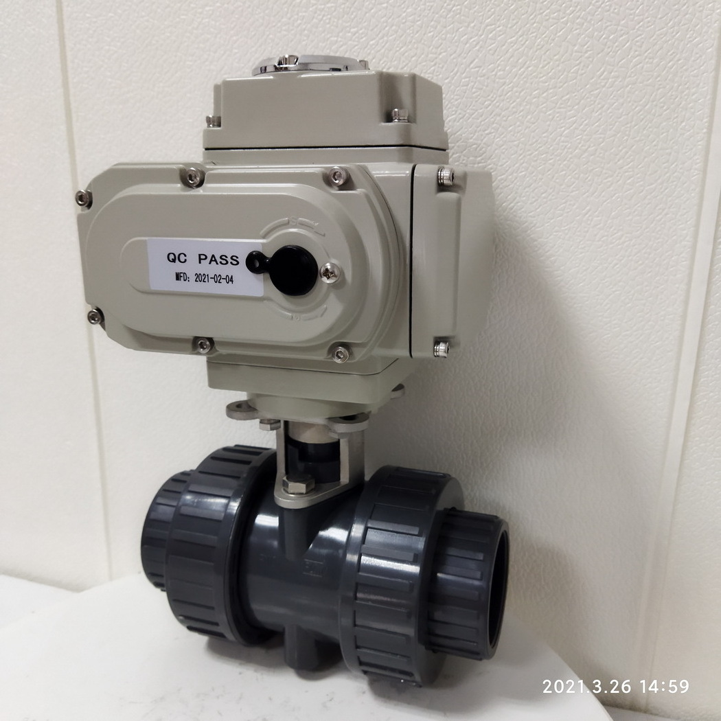 Best selling 4-20ma proportional flow electric Electro motor drive control ball valve