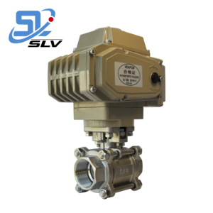 Motorized Electric Control SUS316 304 Threaded Ball Valve