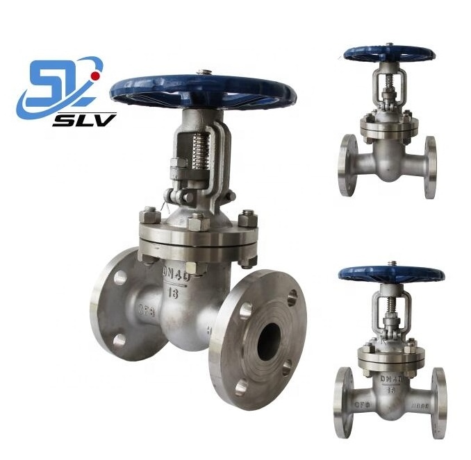 SUS 304 316 WCB cast steel Water DN100 2 6 8 inch Gate Valve with  Hand Wheel