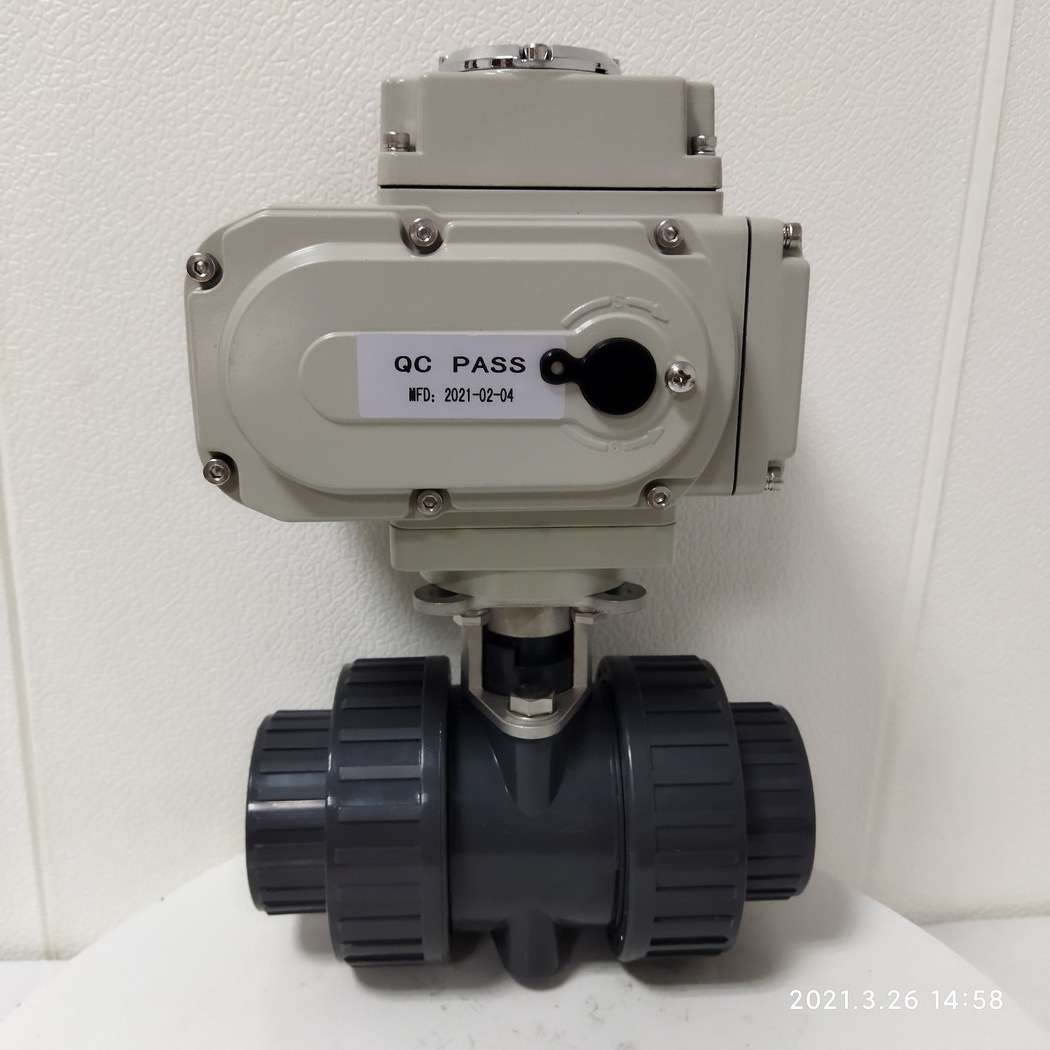 Best selling 4-20ma proportional flow electric Electro motor drive control ball valve