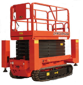 Hydraulic Scissor lift  Fully Automatic  Crawler Scissor Lift Table caterpillar elevator