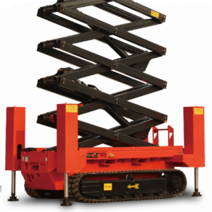 Hydraulic Scissor lift  Fully Automatic  Crawler Scissor Lift Table caterpillar elevator