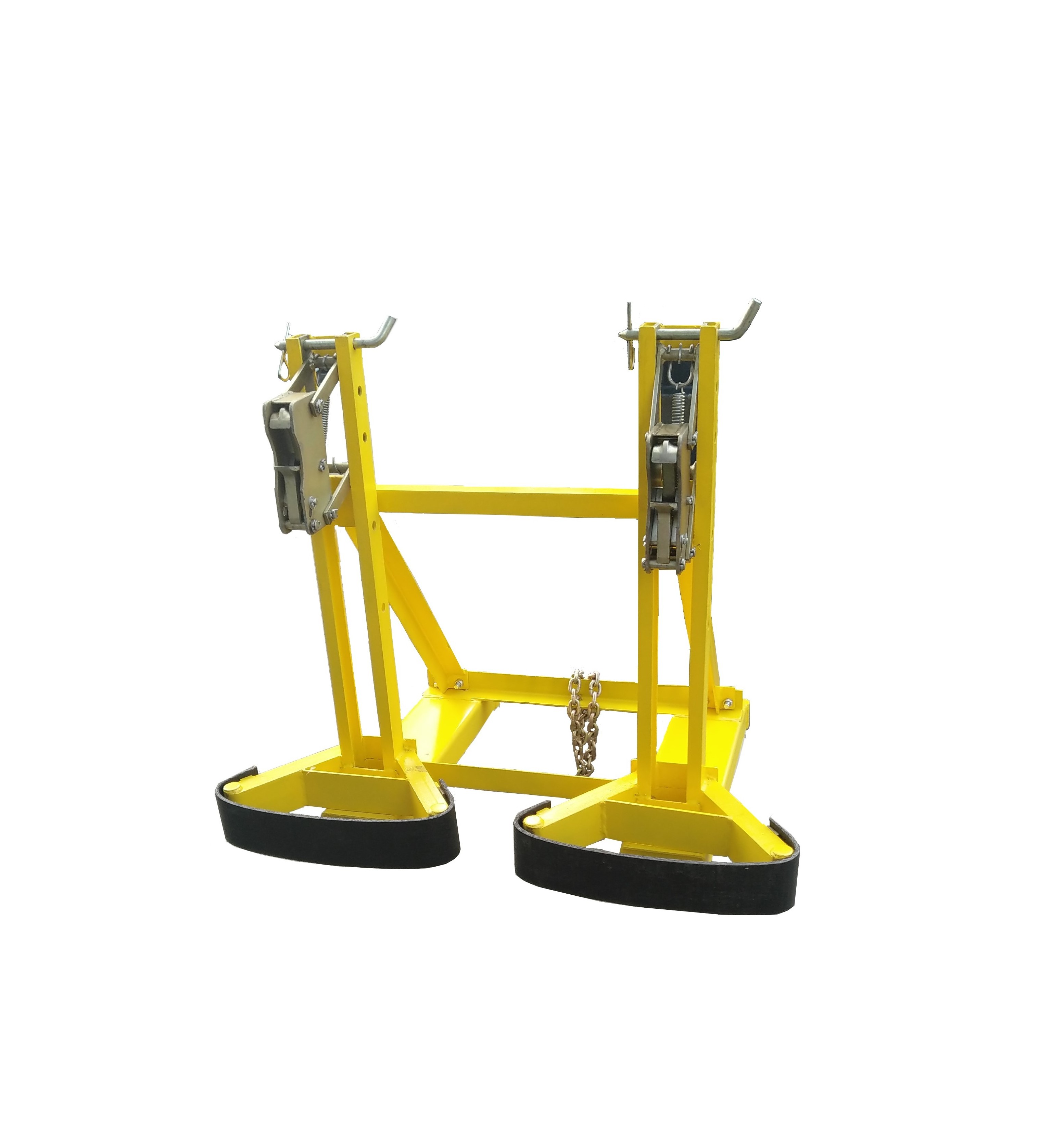 Drum forklift lifter forklift attachment drum clamp mechanical manual drum clamp