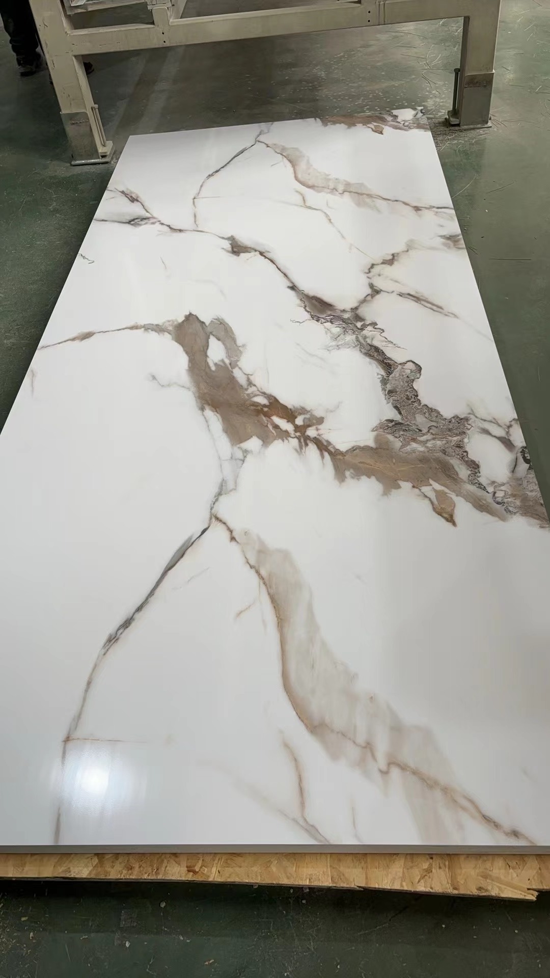 marble pattern desgin  prinntin spc wall panel commercial vinyl plank