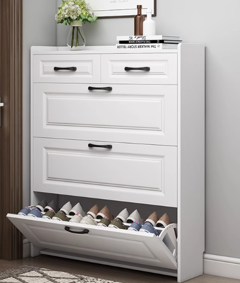 home usage ultra thin flip bucket shoe cabinet