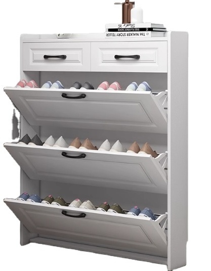 home usage ultra thin flip bucket shoe cabinet