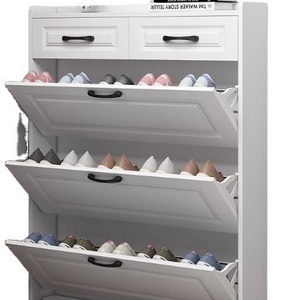 home usage ultra thin flip bucket shoe cabinet