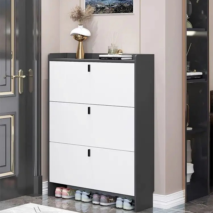 Hot sale shoe racks shoe cabinet living room furniture entry shoe cabinet modern