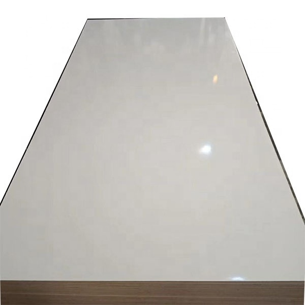 High Gloss 1220x2440 UV/Acrylic Coated MDF Board  for kitchen cabinet