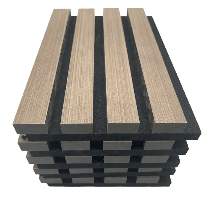 Acoustic wooden wall panels soundproof wood slat acoustic wall panels acoustic panels for interior decoration Wall And Ceiling