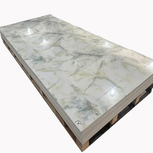 High Glossy  Stone Wall Panels Boards UV Marble Plastic Sheet Marble Sheet PVC Wall Panel SPC Wall Panel Waterproof