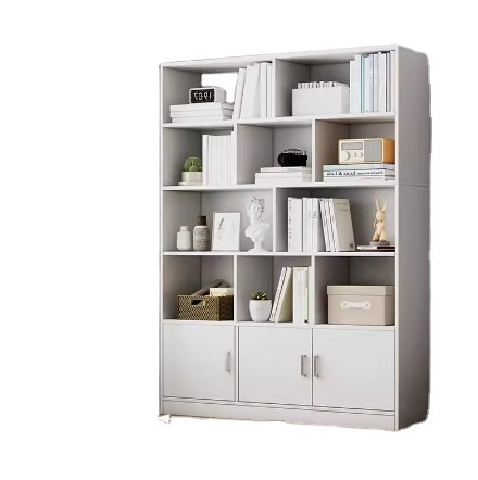 Modern 8 Cube Bookcase White Book Shelving Display Storage Wooden Book Shelf