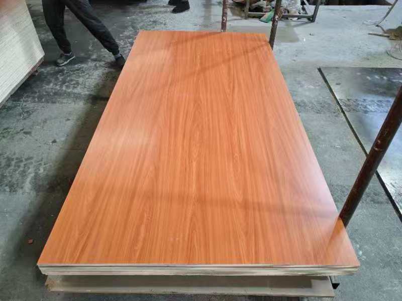 High Grade wood color melamine plywood use Furniture Cabinet