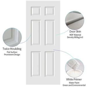 White Primer HDF Door  Skin