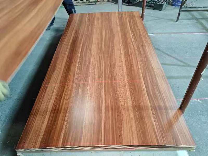 High Grade wood color melamine plywood use Furniture Cabinet