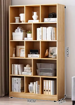 Modern 8 Cube Bookcase White Book Shelving Display Storage Wooden Book Shelf