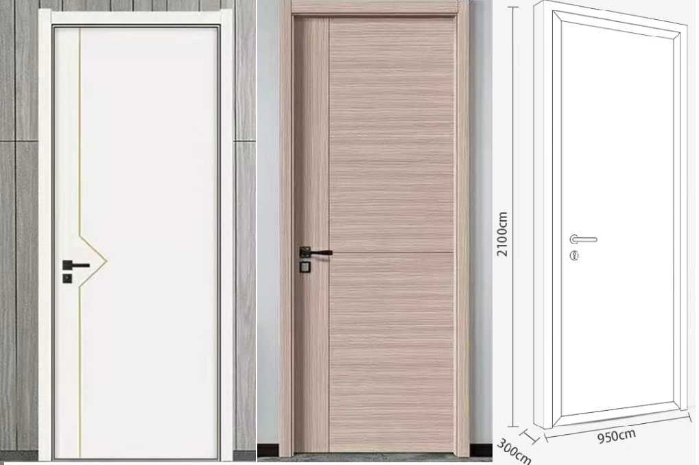 ply wood wooden partition sliding garage interior doors for house