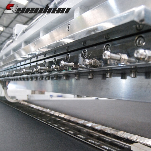 A curtain coating machine with a high-precision alloy aluminum coating head