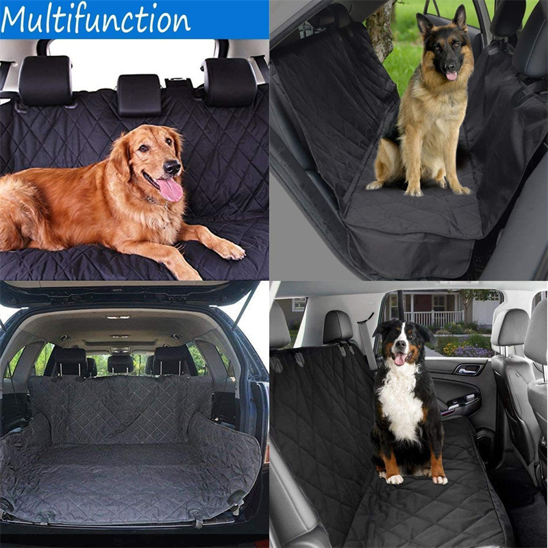 Collapsible Pet Dog Seat Hammock Cover Universal Car Truck Back Rear Protector Waterproof Pet Dog Mat Blanket