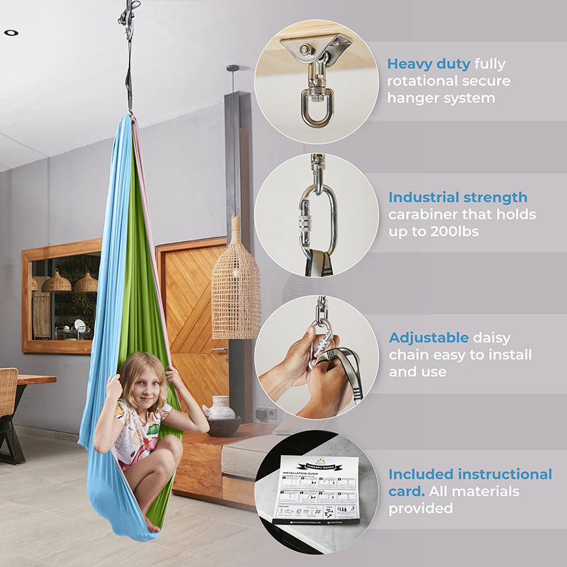 OEM Factory Sensory Swing for Kids Indoor Indoor Swing for Kids and Adults Premium  Swing for Adult