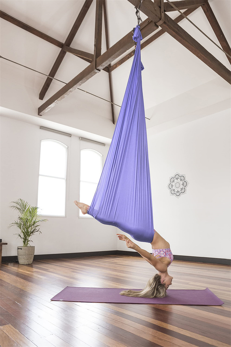 Autism and Sensory Integration Special Needs Sensory Cuddle Swing Hammock Active Silk Aerial Yoga Swing Hammock Kit