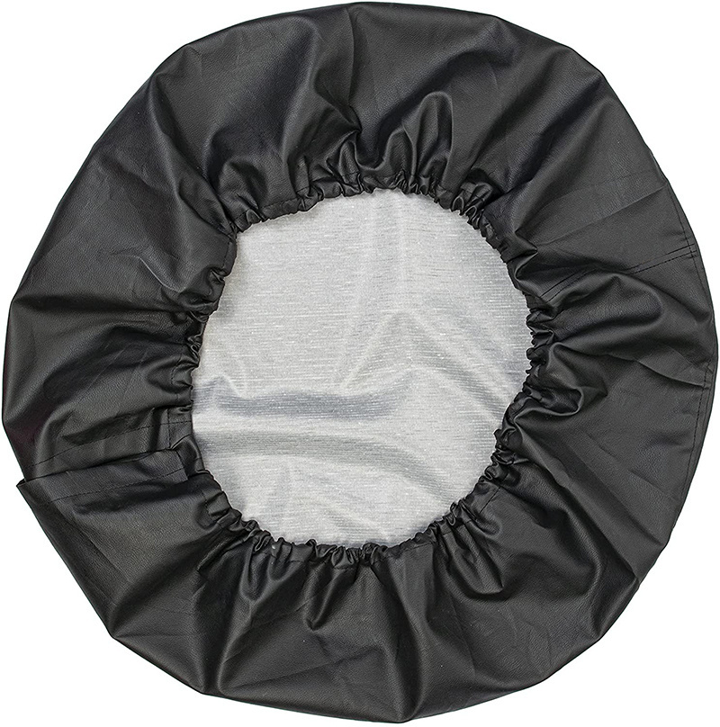 Hot Selling Thickening Car Protective Tire Cover Durable Water Resistant Material Leather Tire Cover PVC Wheel Soft Cover