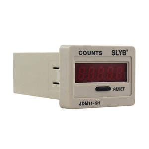 Factory Outlet AC220V DC24V 5 Digit Electronic Digital Pulse Tally Counter JDM11-5H 4PIN