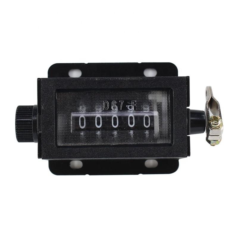 5 Digit 0-99999 Mechanical Rotary Counter D67-F