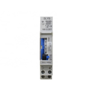 High Quality DIN Rail 220VAC 24 Hour Rotary Electric Analog Mechanical Auto off SUL180A 15 Minutes Timer Switch