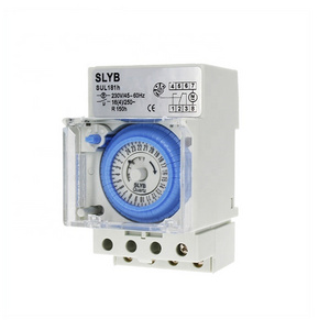 Good quality 24Hour Automatic Types Of 220v Analog Mechanical Weekly Time Control Switch SUL181H Timer with Battery