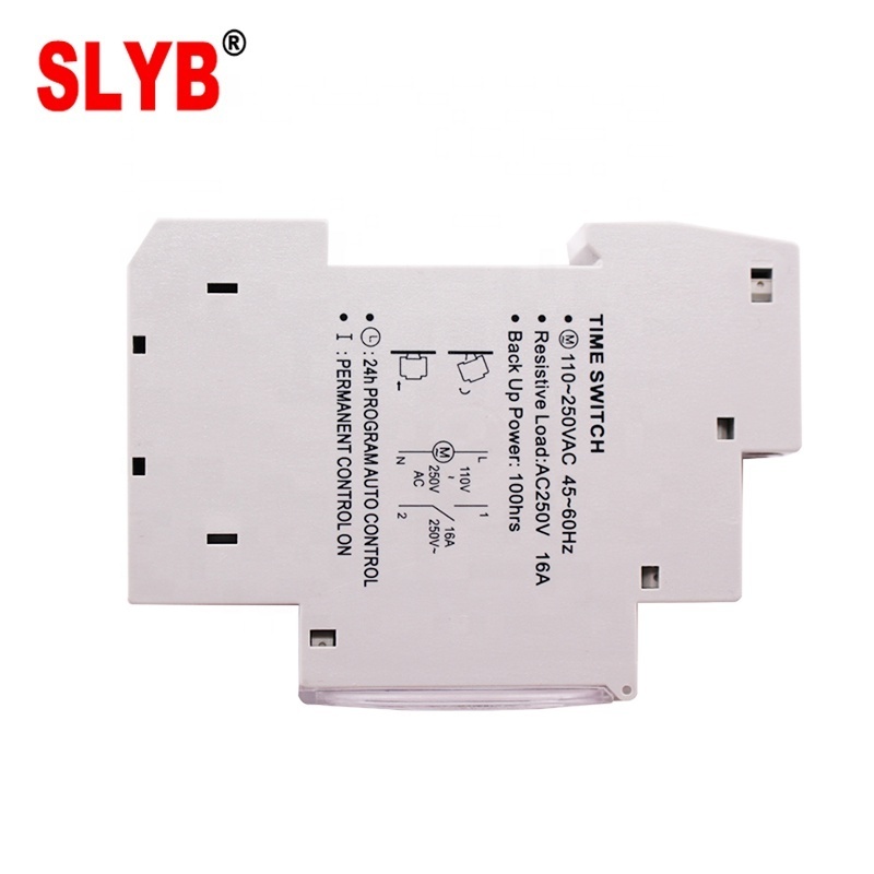 24Hour Automatic Types Of 220V Air Conditioner Analog Mechanical Weekly Rotary Slim Timer Switch SUL180a TB45