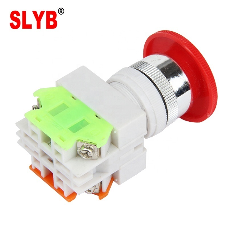 Emergency Stop Mushroom Waterproof Push Button Switch LAY37-11ZS