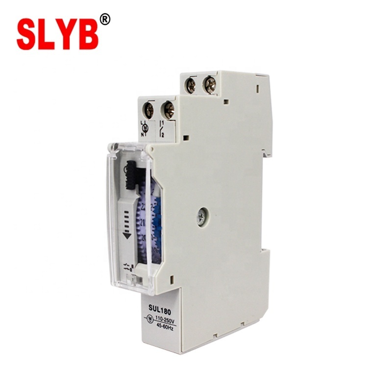 24Hour Automatic Types Of 220V Air Conditioner Analog Mechanical Weekly Rotary Slim Timer Switch SUL180a TB45