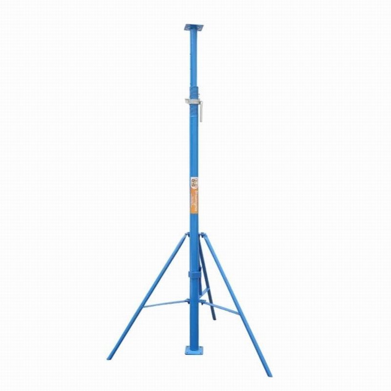 galvanized heavy duty steel adjustable scaffold props jack weight telescopic shoring prop formwork scaffolding