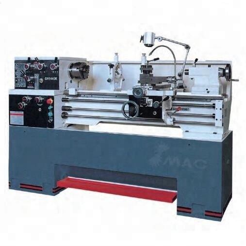 High rigidity China engine lathe used for metal cutting gap-bed lathe machine