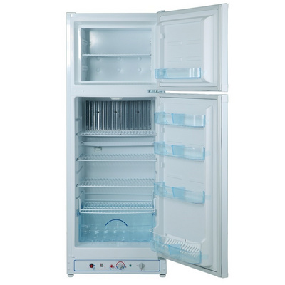 Smad 280L Double Door Kerosene LP Gas Absorption Fridge Refrigerator