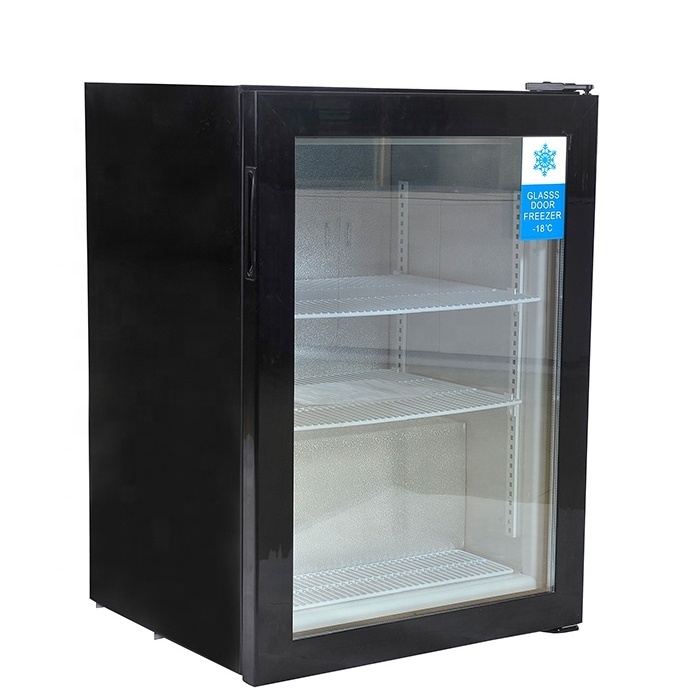 upright freezer small ice cream display freezer table top mini freezer