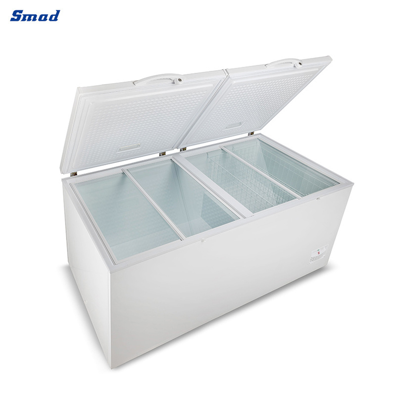 Professional Factory Kitchen Horizontal Chest Freezer Supermarket Deep Freezer