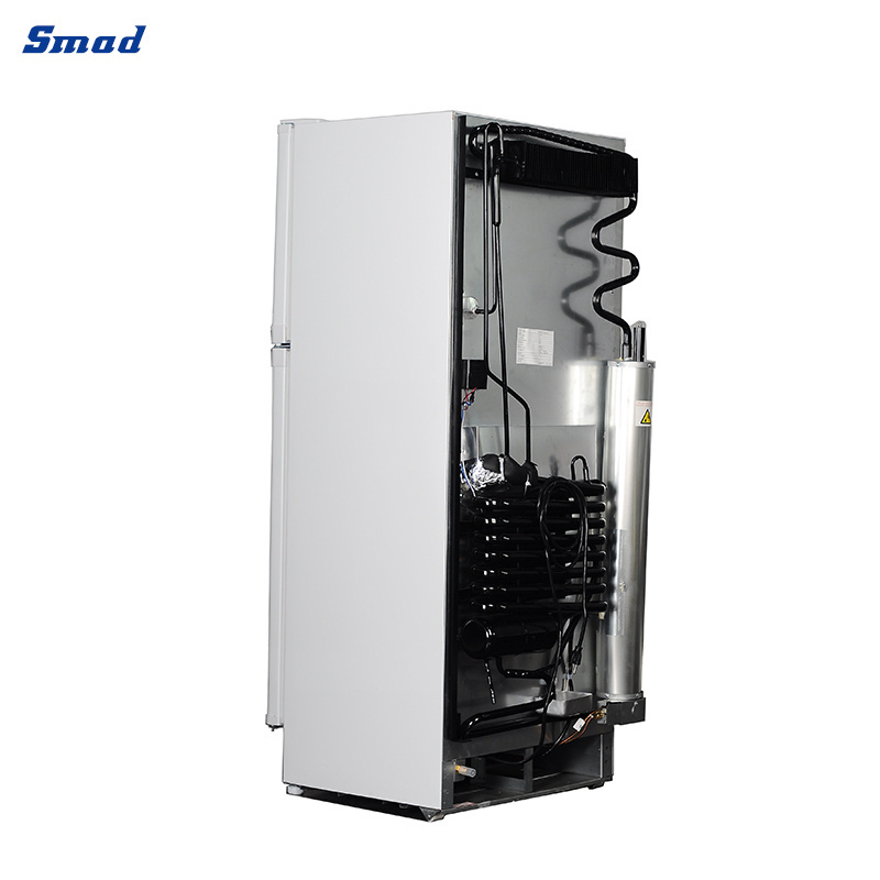 Gas Fridge 2-Way RV Camper Refrigerator 6.5 cuft LP Gas Propane Freezer ...